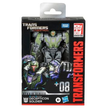 Transformers War for Cybertron Studio Series Gamer Edition Deluxe Class 08 Decepticon Soldier Action Figure