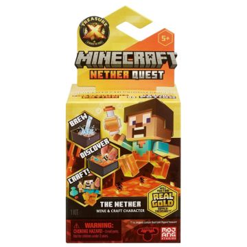 Treasure X Minecraft Nether Quest Mine and Craft Character Pack Blind Box