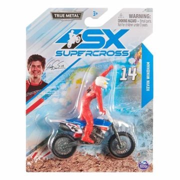 True Metal Supercross Kevin Winoham 14 1:24 Scale Diecast Motorcycle