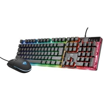 Trust GXT838 Azor Wired RGB Gaming Mouse & Keyboard Combo