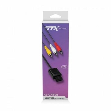 TTX AV Cable for Nintendo SNES, N64 and Gamecube
