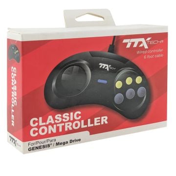 TTX SEGA Mega Drive (Genesis) 6 Button Wired Controller
