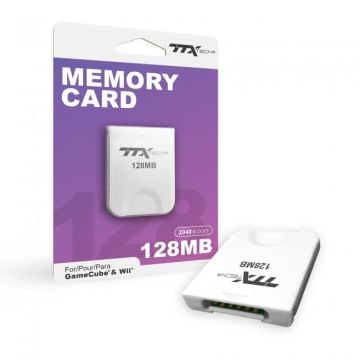 TTX Tech 128MB Memory Card for Gamecube & Wii