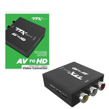 TTX Tech AV to HD Adapter High Def 1080 Video Converter