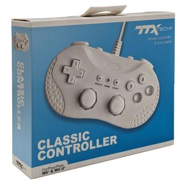 TTX Tech Classic Controller for WiiU (White)