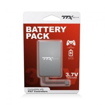 TTX Tech Rechargeable Battery Pack for PS3 Controllers