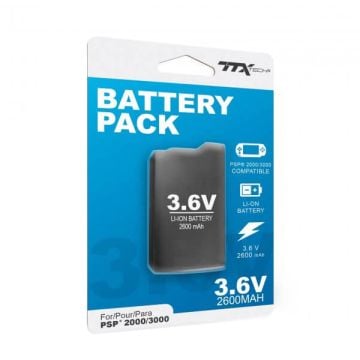 TTX Tech Rechargeable Battery Pack for PSP 2000