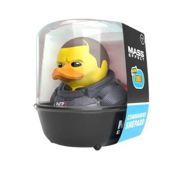 Tubbz Mass Effect Commander Shepard Male Mini Edition Cosplaying Duck Figure