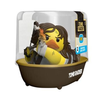 Tubbz Tomb Raider Survivor Lara Croft First Edition Cosplaying Duck Figure