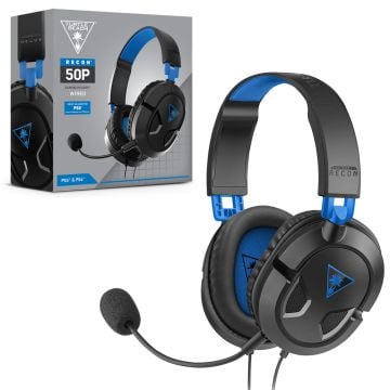 Turtle Beach Ear Force Recon 50P Wired Black Gaming Headset (Damaged Box)