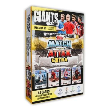 Topps Match Attax Extra UEFA Champions League 2024/2025 Edition Mega Tin (Giants Of The Game)