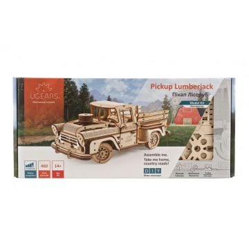 Ugears Pickup Lumberjack Model Kit