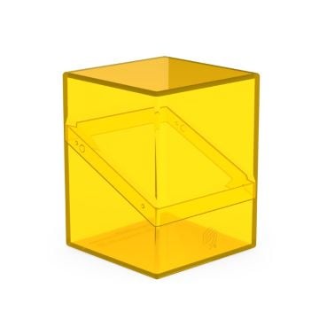 Ultimate Guard Boulder 100+ Clear Deck Case (Amber) (Image 1)