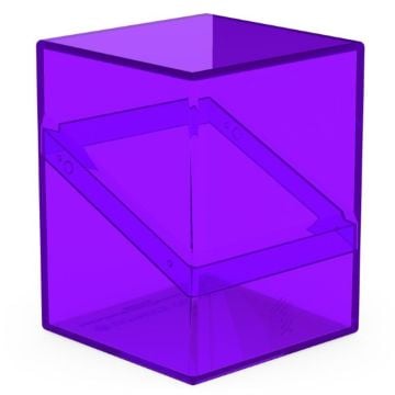 Ultimate Guard Boulder 100+ Clear Deck Case (Amethyst) (Image 1)