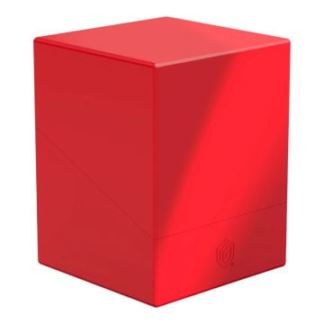Ultimate Guard Boulder 100+ Solid Deck Case (Red)