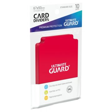 Ultimate Guard Card Dividers (Red)
