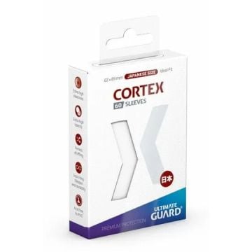 Ultimate Guard Cortex Japanese Size 60 Sleeves White
