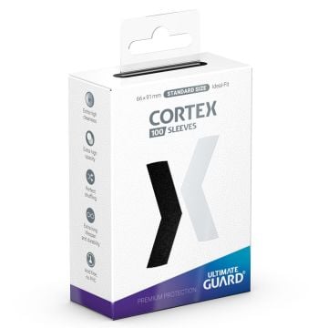Ultimate Guard Cortex Standard Size 100 Pack (Black)