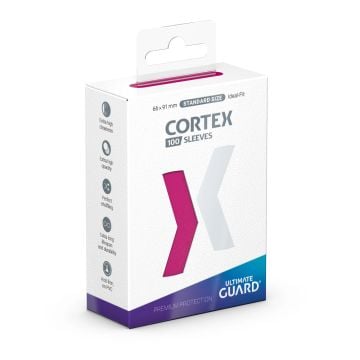 Ultimate Guard Cortex Standard Sleeves 100 Pack (Pink)