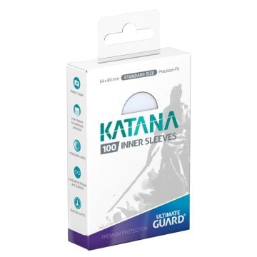 Ultimate Guard Katana 100 Inner Sleeves (Transparent)