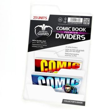 Ultimate Guard Premium Comic Book Dividers (White)