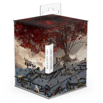 Ultimate Guard RTE Boulder 100+ Artist Edition 2 Mario Renaud In Icy Bloom Deck Box0