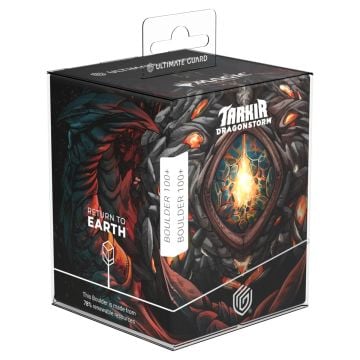 Ultimate Guard RTE Boulder 100+ Xenoskin Magic The Gathering Tarkir Dragonstorm Mox Jasper Deck Box