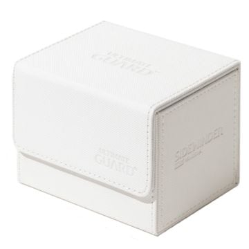 Ultimate Guard Sidewinder 100+ Xenoskin Monocolor Deck Box (White)