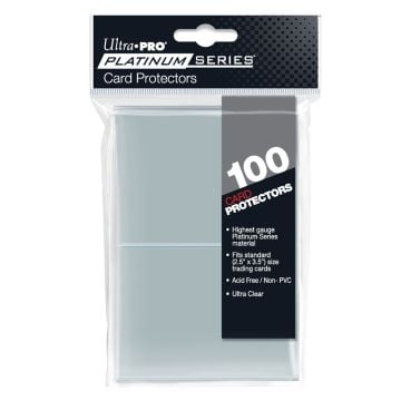 Ultra Pro  2.5" X 3.5" Platinum Series Card Protectors Clear 100 Pack