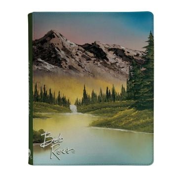 Ultra Pro Bob Ross Collection Mountain Retreat 9 Pocket Zippered Pro Binder0