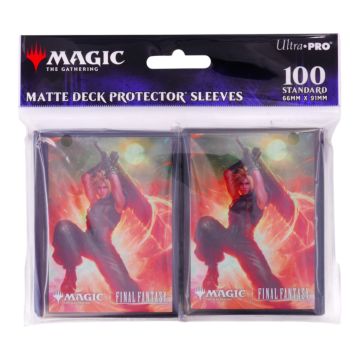 Ultra Pro Magic the Gathering Final Fantasy Cloud Ex-SOLDIER Deck Protector Sleeves (100 Pack) (Image 1)