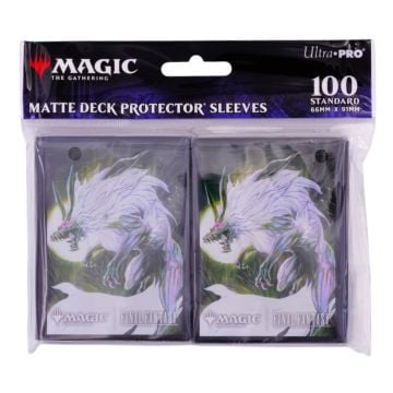 Ultra Pro Magic the Gathering Final Fantasy Fenrir Deck Protector Sleeves (100 Pack) (Image 1)