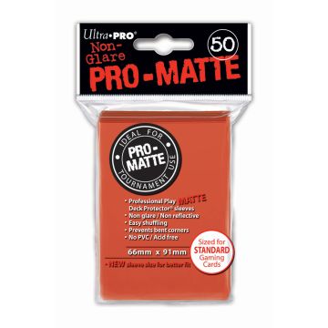Ultra Pro 50 Pro-Matte Standard Deck Protectors (Red)