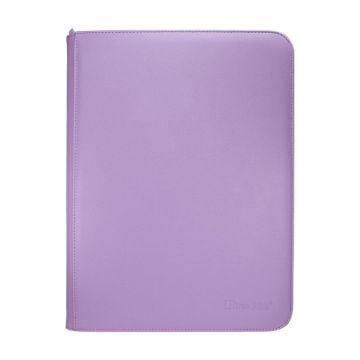 Ultra Pro Vivid 9 Pocket Zippered Pro Binder Purple