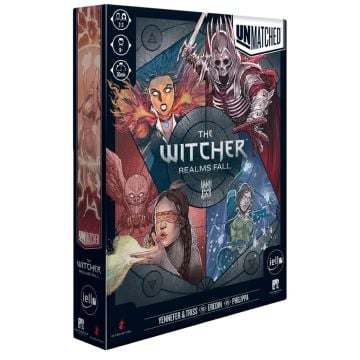 Unmatched The Witcher Realms Fall Board Game