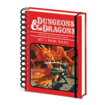 Dungeons & Dragons Basic Rules A5 Wiro Notebook