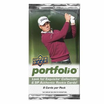 Upper Deck 2024 Portfolio Golf Hobby Pack (Image 1)
