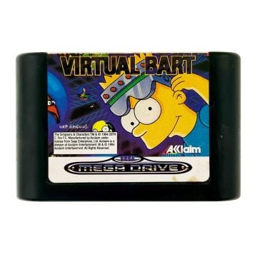 Virtual Bart (Mega Drive) [Pre-Owned] (Image 1)