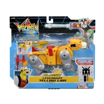 Voltron 84 Classic Legendary Yellow Lion Combinable Action Figure