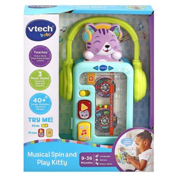 Vtech Musical Spin And Play Kitty