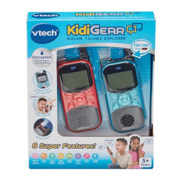 VTech KidiGear Walkie Talkies Explorer (Blue/Red)