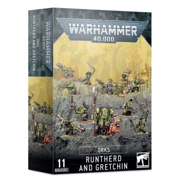 Warhammer 40,000 Orks Runtherd and Gretchen