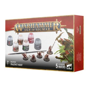 Warhammer: Age of Sigmar Skaven + Paint Set