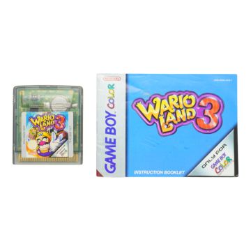 Wario Land 3 (Game Boy Color) [Pre-Owned] [Cartridge & Manual]