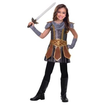 Warrior Cutie Kids Costume Size 9-10 Years