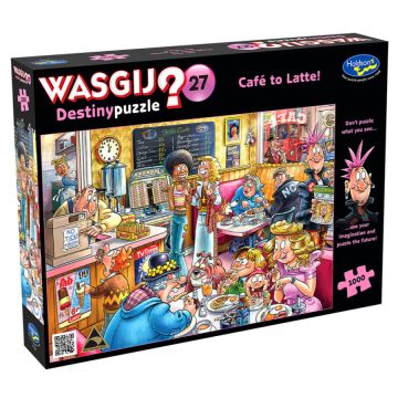 WASGIJ Destiny #27 Cafe to Latte 1000 Piece Jigsaw Puzzle