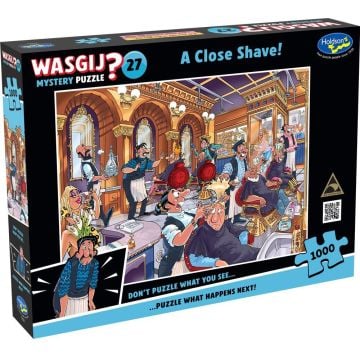 Wasgij Mystery #27 A Close Shave 1000 Piece Jigsaw Puzzle