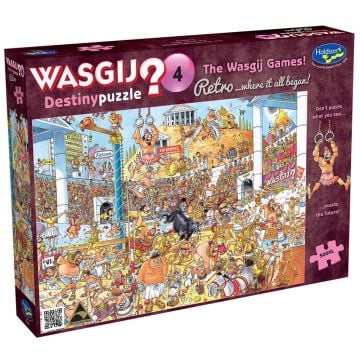Wasgij Retro Destiny #4 The Wasgij Games 500 XL Piece Jigsaw Puzzle