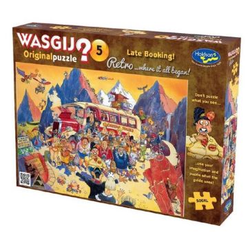 Wasgij Retro Original #5 Late Booking 500 XL Piece Jigsaw Puzzle