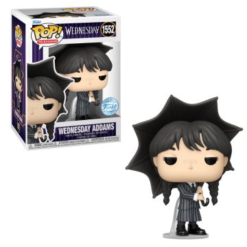 Wednesday Addams with Umbrella Funko POP! Vinyl